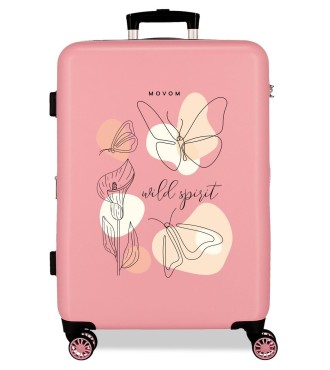 3941221 TROLLEY ABS 65CM. 4R. MOVOM LUGGAGE NUDE