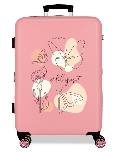 3941221 TROLLEY ABS 65CM. 4R. MOVOM LUGGAGE NUDE 3941221 TROLLEY ABS 65CM. 4R. MOVOM LUGGAGE NUDE