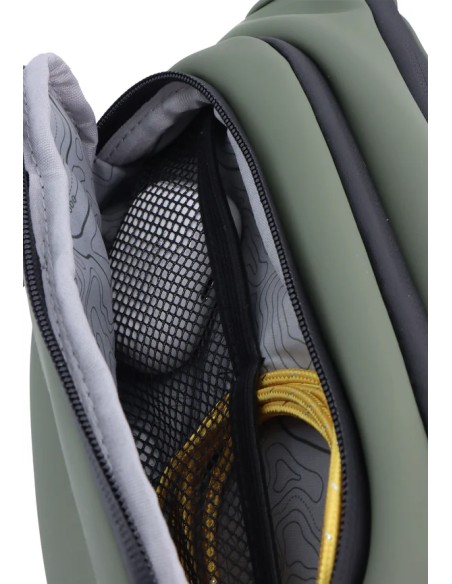 Bolso Bandolera C/Solapa Hombre/Mujer Discovery Reef Khaki