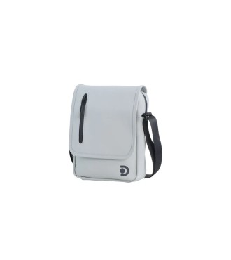Bolso Bandolera C/Solapa Hombre/Mujer Discovery Reef Gris