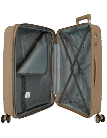 5478824 TROLLEY PP 65CM. C/EXP. 4R. ROLL ROAD UNIVERSE BEIGE