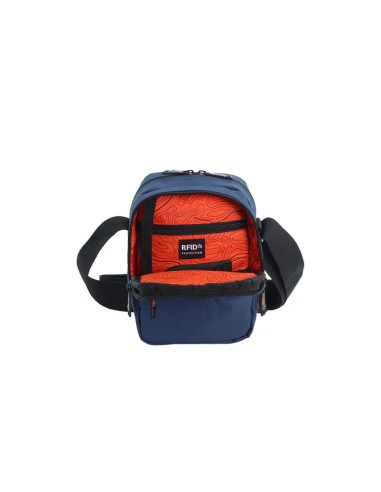 Bolso Bandolera Mini Hombre/Mujer Discovery Geyser Azul
