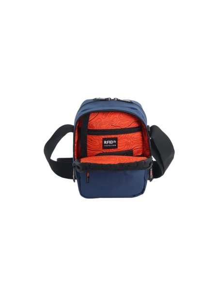 Bolso Bandolera Mini Hombre/Mujer Discovery Geyser Azul Bolso Bandolera Mini Hombre/Mujer Discovery Geyser Azul