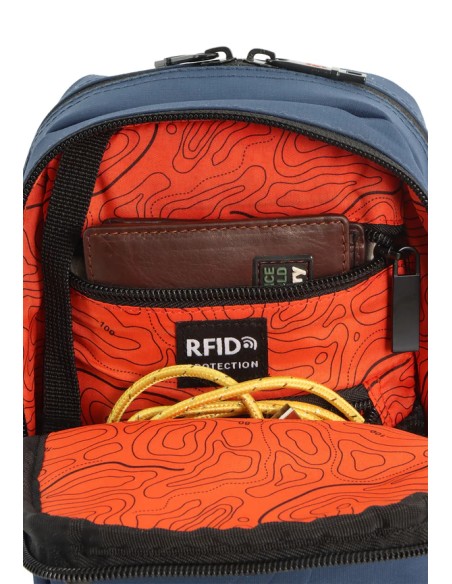 Bolso Bandolera Mini Hombre/Mujer Discovery Geyser Azul Bolso Bandolera Mini Hombre/Mujer Discovery Geyser Azul