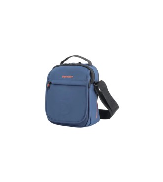 Bolso Bandolera C/Solapa Hombre/Mujer Discovery Geyser Azul