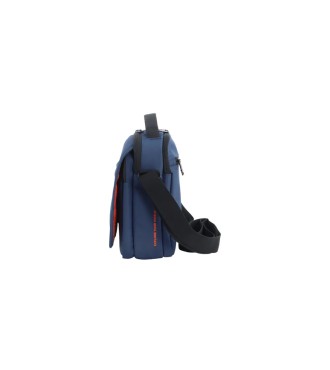 Bolso Bandolera C/Solapa Hombre/Mujer Discovery Geyser Azul 2