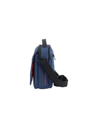Bolso Bandolera C/Solapa Hombre/Mujer Discovery Geyser Azul
