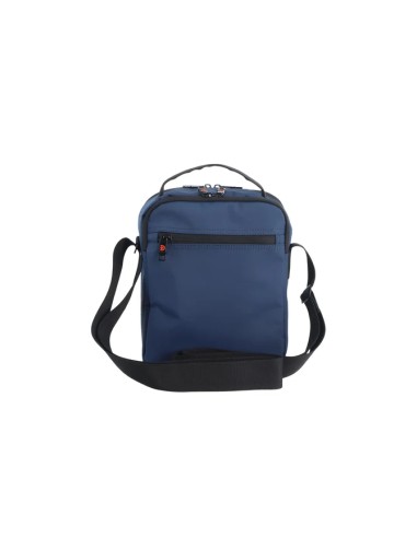 Bolso Bandolera C/Solapa Hombre/Mujer Discovery Geyser Azul