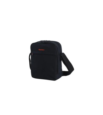 Bolso Bandolera Doble Hombre/Mujer Discovery Geyser Negro