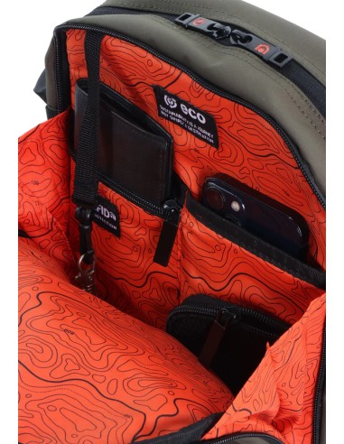 Bolso Bandolera Doble Hombre/Mujer Discovery Geyser Khaki