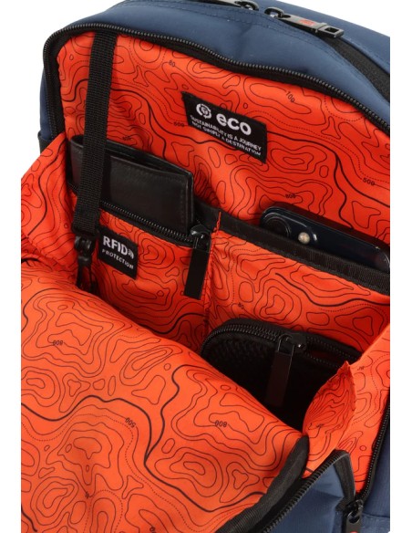 Bolso Bandolera Doble Hombre/Mujer Discovery Geyser Azul Bolso Bandolera Doble Hombre/Mujer Discovery Geyser Azul