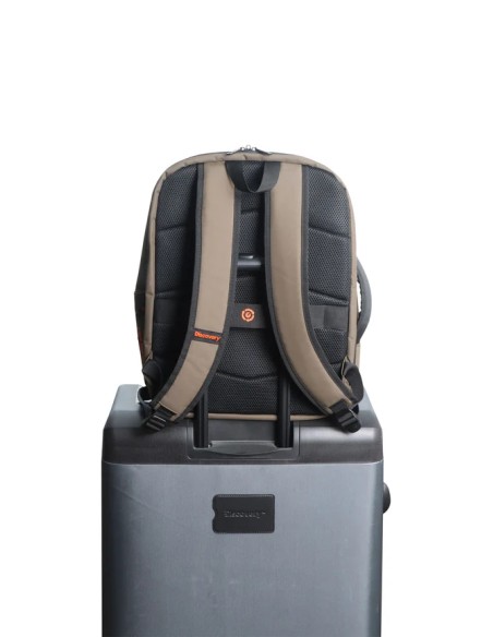 Mochila Mediana Urbana-Portátil 15'' Discovery Geyser Khaki Mochila Mediana Urbana-Portátil 15'' Discovery Geyser Khaki