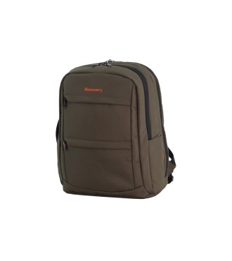 Mochila Doble Urbana-Portátil 15'' Discovery Geyser Khaki