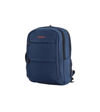 Mochila Doble Urbana-Portátil 15'' Discovery Geyser Azul