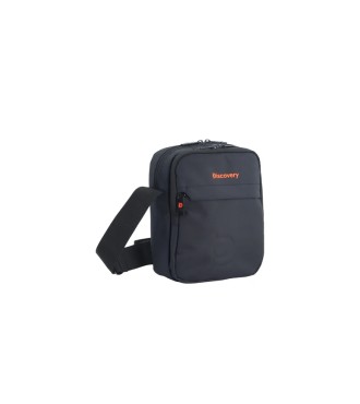 Bolso Bandolera Mediana Hombre/Mujer Discovery Geyser Negro 2