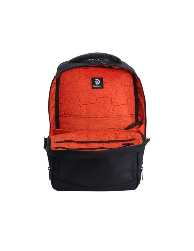 Mochila Doble L Urbana-Portátil 15'' Discovery Geyser Negro