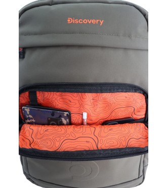 Mochila Doble L Urbana-Portátil 15'' Discovery Geyser Khaki 2