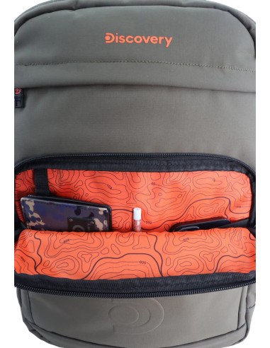 Mochila Doble L Urbana-Portátil 15'' Discovery Geyser Khaki