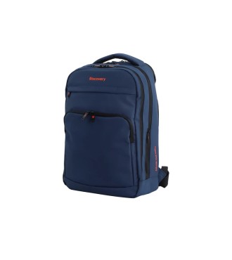 Mochila Doble L Urbana-Portátil 15'' Discovery Geyser Azul