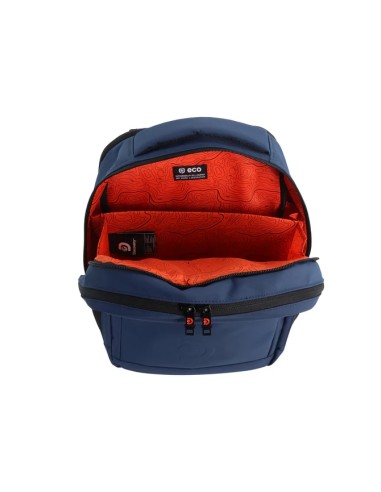 Mochila Doble L Urbana-Portátil 15'' Discovery Geyser Azul