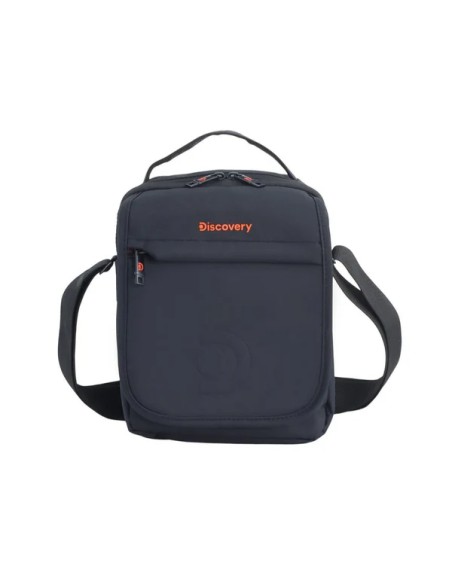 Bolso Bandolera C/Solapa Hombre/Mujer Discovery Geyser Negro Bolso Bandolera C/Solapa Hombre/Mujer Discovery Geyser Negro