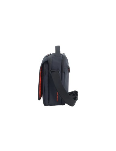 Bolso Bandolera C/Solapa Hombre/Mujer Discovery Geyser Negro