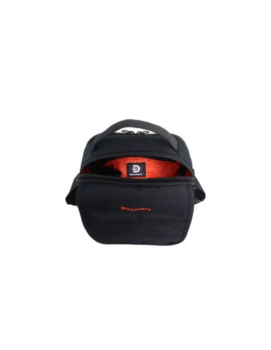 Bolso Bandolera C/Solapa Hombre/Mujer Discovery Geyser Negro