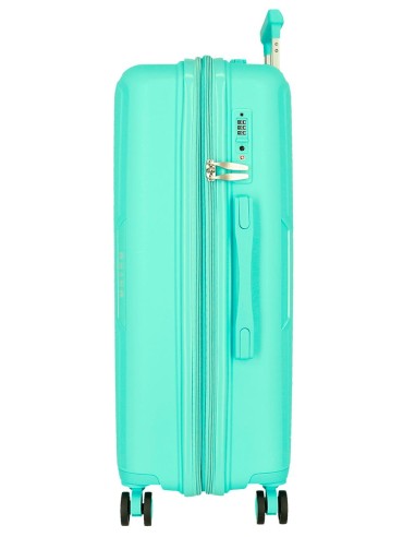 5329328 TROLLEY PP 78CM. C/EXP. 4R. MOVOM INARI TURQUESA