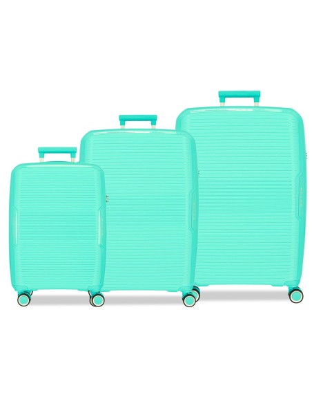 5329428 SET/3 TROLLEY PP 55-68-78CM. 4R. MOVOM INARI TURQUES 5329428 SET/3 TROLLEY PP 55-68-78CM. 4R. MOVOM INARI TURQUES