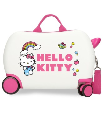 2151023 MALETA INF.ABS 4R.(2 MULTI.) 45CM. HELLO KITTY YOU A