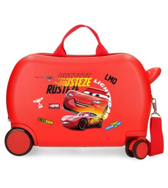2391021 MALETA INF.ABS 4R.(2 MULTI.) 45CM. CARS RUSTEZE LIGH