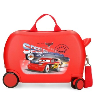 4031021 MALETA INF.ABS 4R.(2 MULTI.) 45CM. CARS SPEED TRIALS