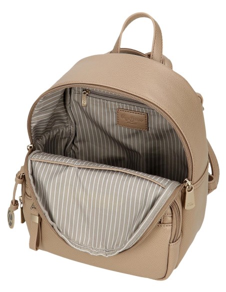 7942033 MOCHILA 25CM. PJL ELIA TAUPE 7942033 MOCHILA 25CM. PJL ELIA TAUPE