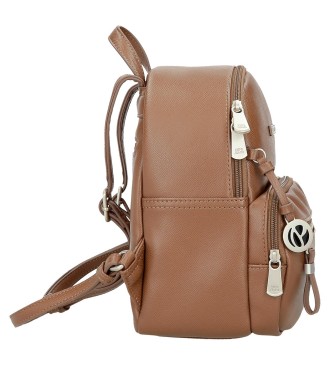 7942032 MOCHILA 25CM. PJL ELIA MARRON 2