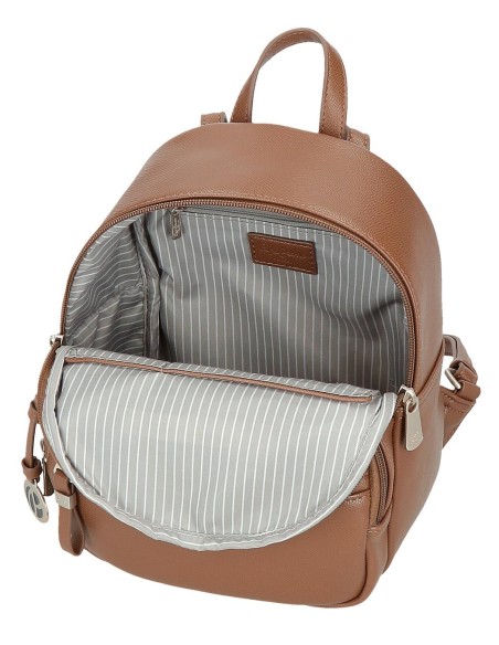 7942032 MOCHILA 25CM. PJL ELIA MARRON 7942032 MOCHILA 25CM. PJL ELIA MARRON