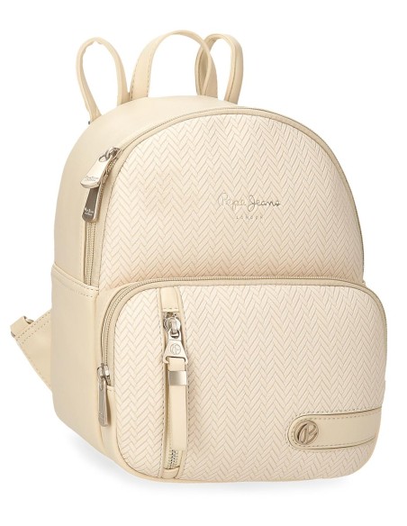 7912031 MOCHILA 25CM. PJL SPRIG BEIGE 7912031 MOCHILA 25CM. PJL SPRIG BEIGE