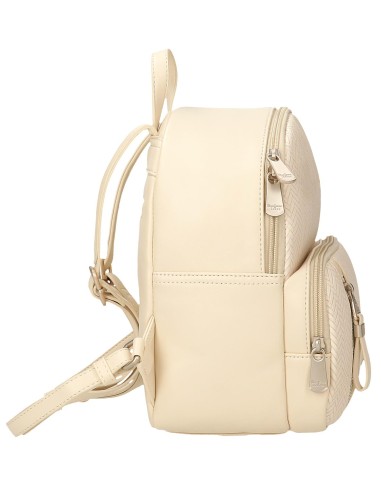 7912031 MOCHILA 25CM. PJL SPRIG BEIGE