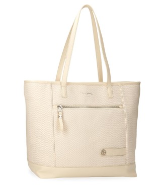 7917531 BOLSO TOTE PJL SPRIG BEIGE