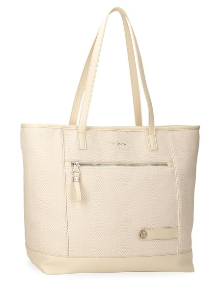 7917531 BOLSO TOTE PJL SPRIG BEIGE 7917531 BOLSO TOTE PJL SPRIG BEIGE