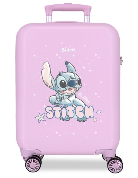 3161142 TROLLEY ABS 50CM. 4R. LOVELY STITCH LILA 3161142 TROLLEY ABS 50CM. 4R. LOVELY STITCH LILA