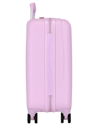 3161142 TROLLEY ABS 50CM. 4R. LOVELY STITCH LILA