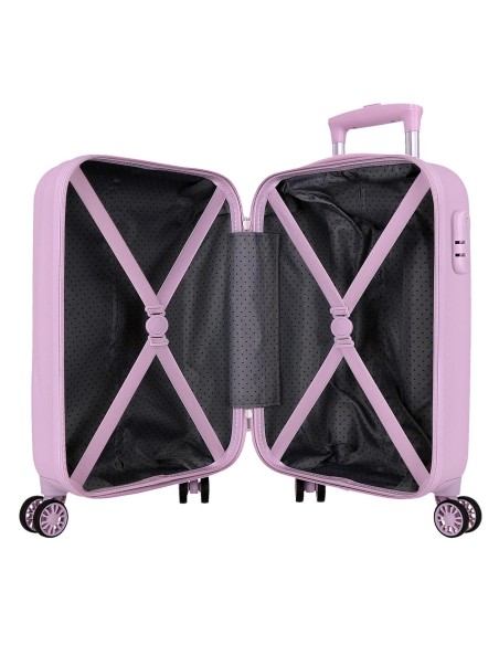 3161142 TROLLEY ABS 50CM. 4R. LOVELY STITCH LILA 3161142 TROLLEY ABS 50CM. 4R. LOVELY STITCH LILA