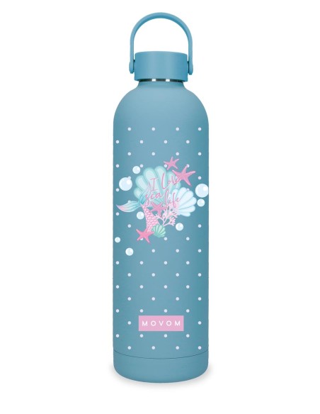 318314E BOTELLA TÉRMICA 750 ML. MOVOM NEW ADVENTURESS I LOVE