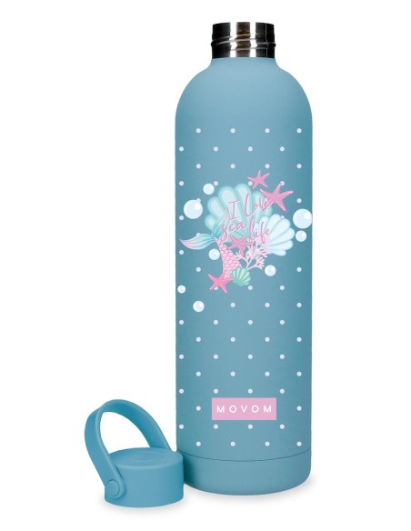 318314E BOTELLA TÉRMICA 750 ML. MOVOM NEW ADVENTURESS I LOVE