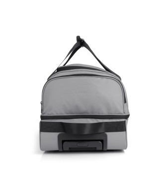 Bolso Con Ruedas S Gabol Canada Gris 2