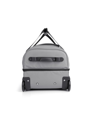 Bolso Con Ruedas S Gabol Canada Gris