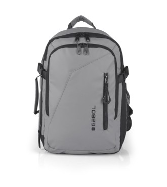Bolso Viaje Mochila XS Underseat Gabol Canada Gris