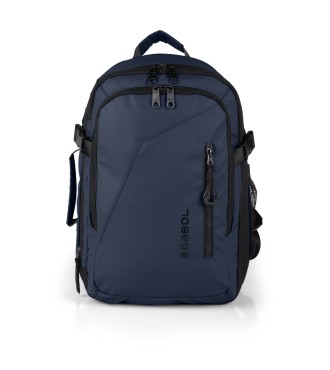 Bolso Viaje Mochila XS Underseat Gabol Canada Azul Marino