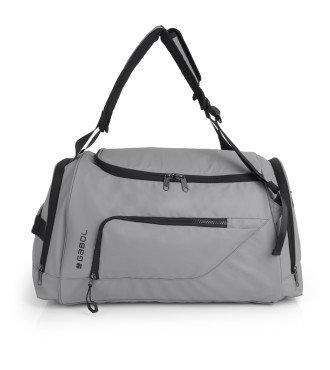 Bolso Viaje Mochila Gabol Canada Gris