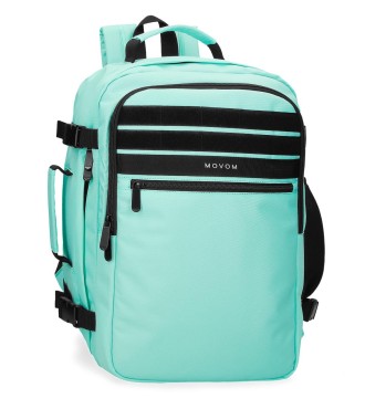 5372824 MOCHILA ADAP DE VIAJE CABINA. MOVOM FOSTER TURQUESA